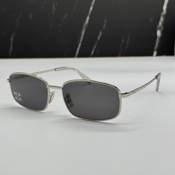 NEW CELINE CL40285U 16A SILVER SQUARE SUNGLASSES WOMEN CELINE main image 10